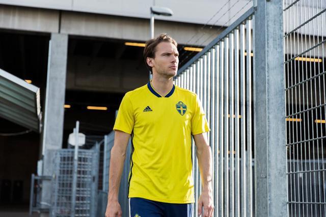 Fotbalové dresy Švédsko MS 2018