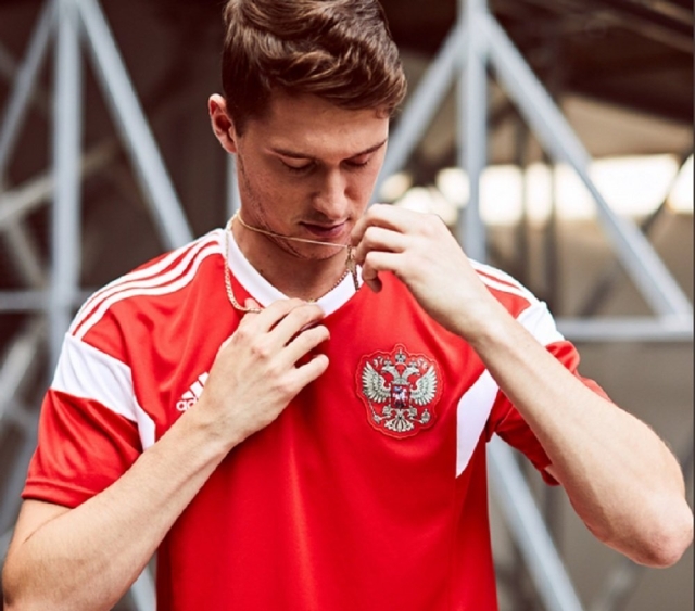 Fotbalové dresy Rusko MS 2018